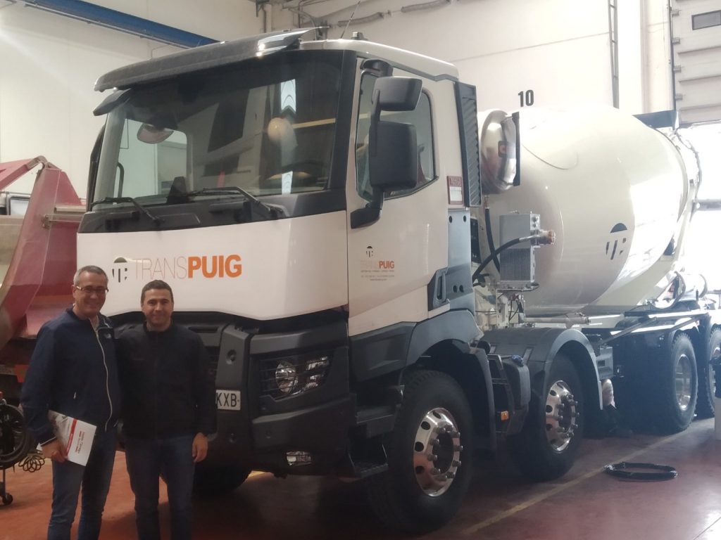 Nueva Entrega de vehículo a la empresa Transports Francesc Puig Fontelles