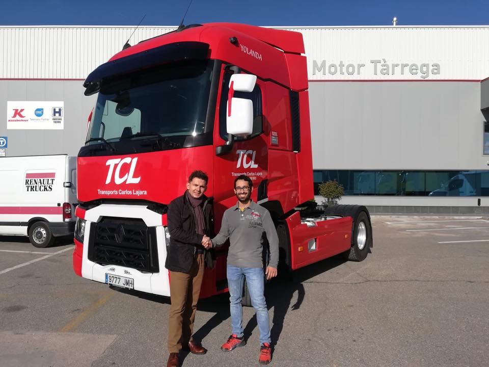 Nueva Entrega de vehículo a la empresa Transports Carlos Lajara