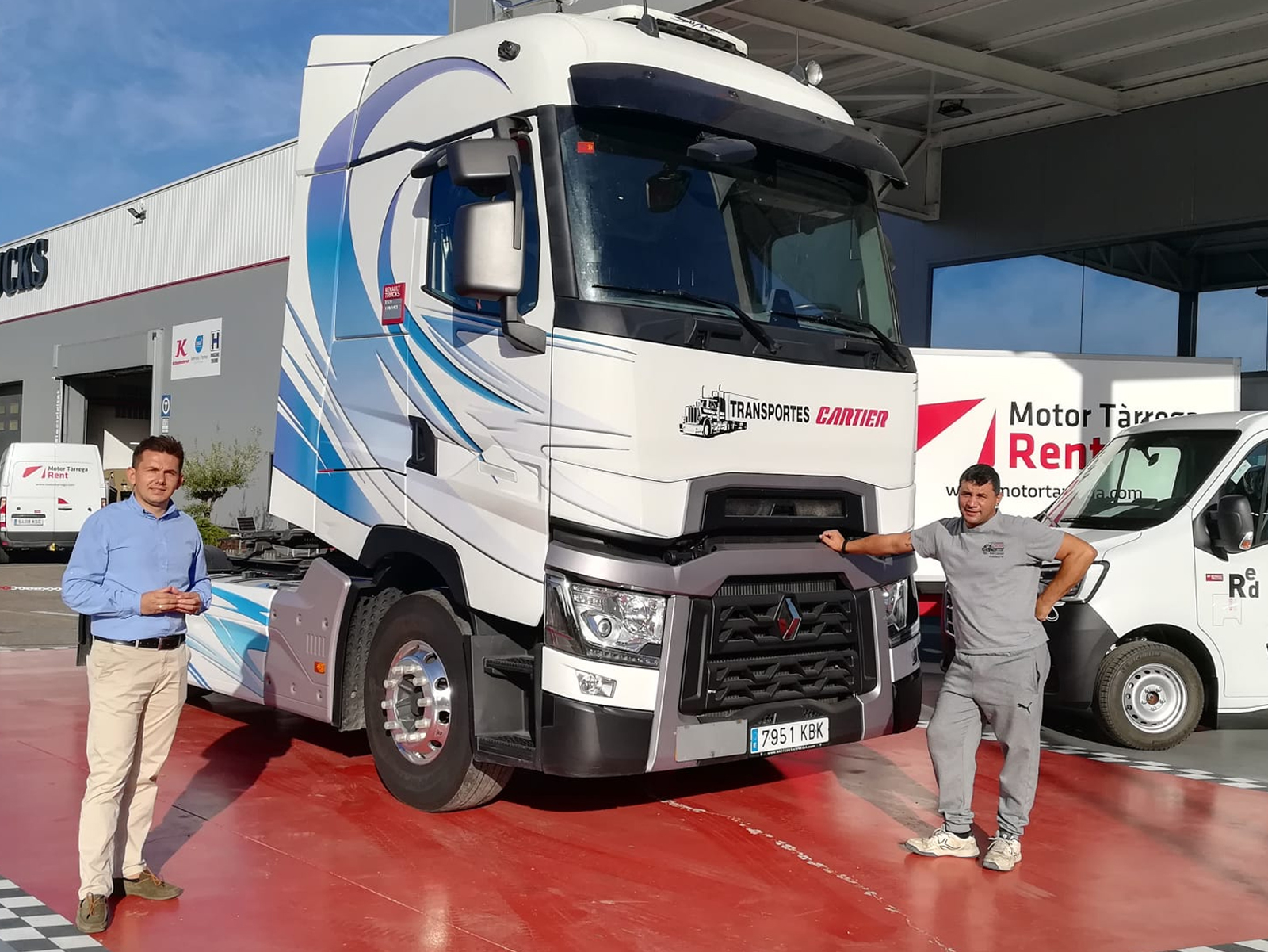Transportes Cartier sigue confiando en Renault Trucks y en Motor Tàrrega